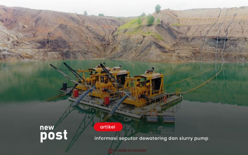 sewa pompa dewatering kalimantan
